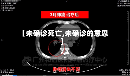 【未确诊死亡,未确诊的意思】-第3张图片