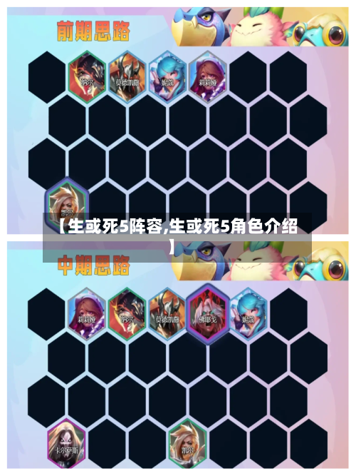 【生或死5阵容,生或死5角色介绍】