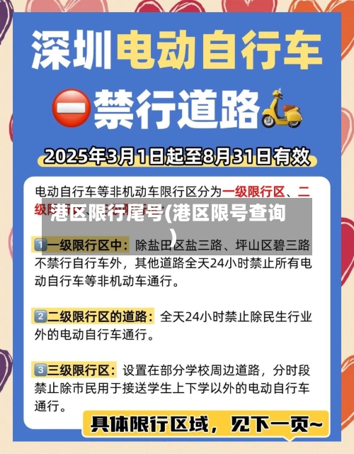 港区限行尾号(港区限号查询)