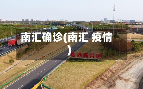 南汇确诊(南汇 疫情)-第2张图片