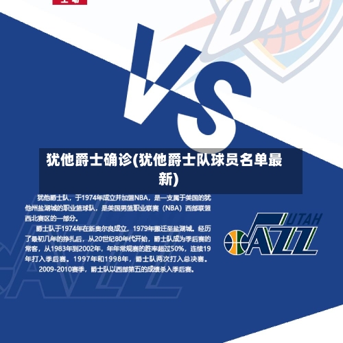 犹他爵士确诊(犹他爵士队球员名单最新)-第3张图片