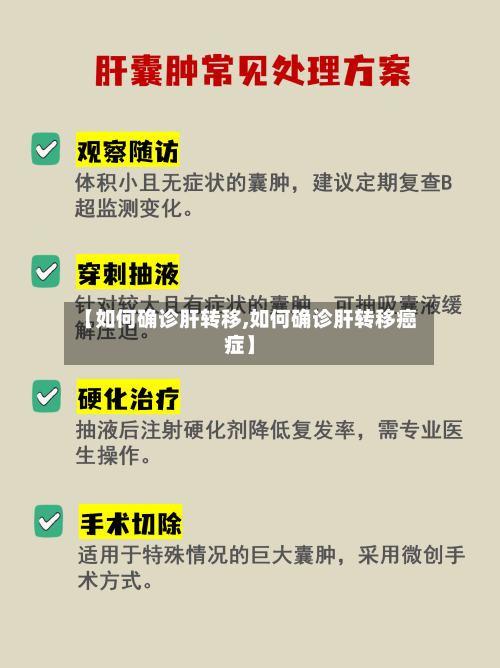 【如何确诊肝转移,如何确诊肝转移癌症】