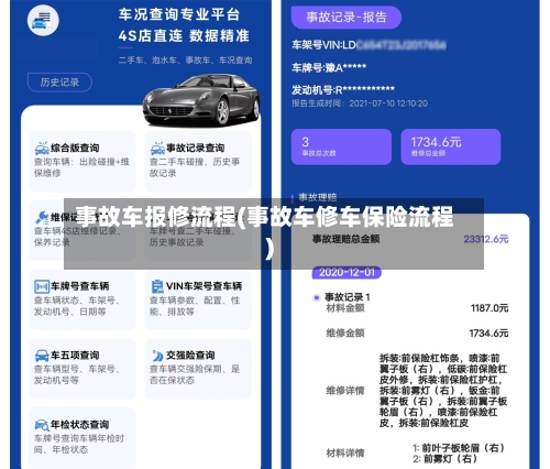 事故车报修流程(事故车修车保险流程)-第3张图片
