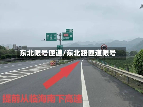 东北限号匝道/东北路匝道限号