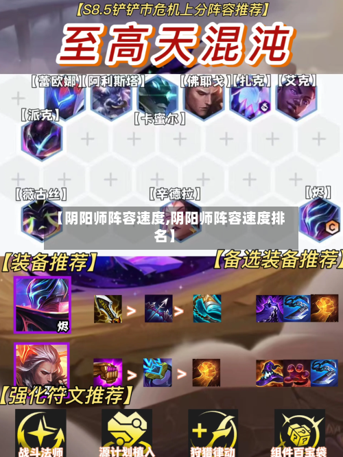 【阴阳师阵容速度,阴阳师阵容速度排名】
