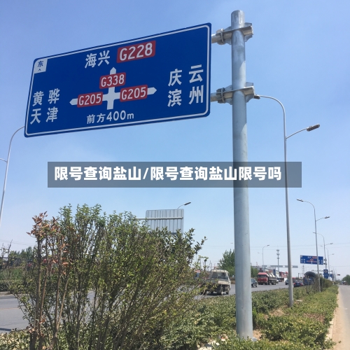 限号查询盐山/限号查询盐山限号吗-第2张图片