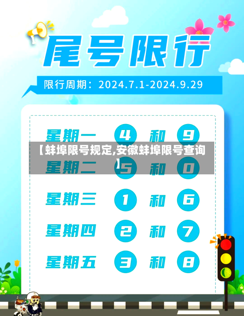 【蚌埠限号规定,安徽蚌埠限号查询】