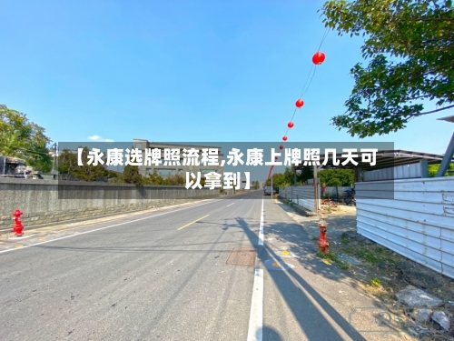 【永康选牌照流程,永康上牌照几天可以拿到】-第2张图片