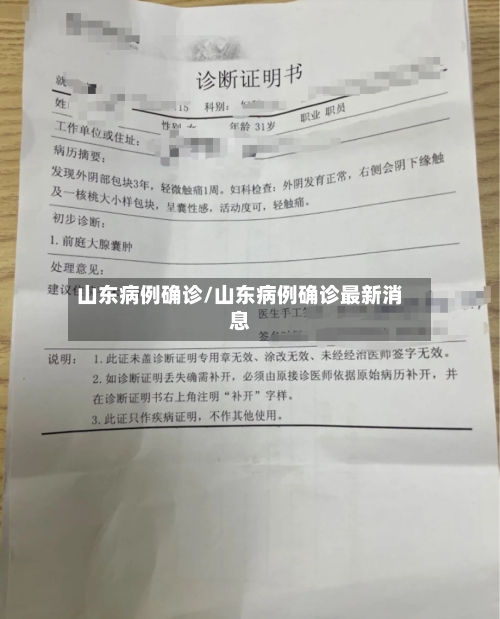 山东病例确诊/山东病例确诊最新消息-第2张图片