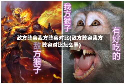 敌方阵容我方阵容对比(敌方阵容我方阵容对比怎么弄)