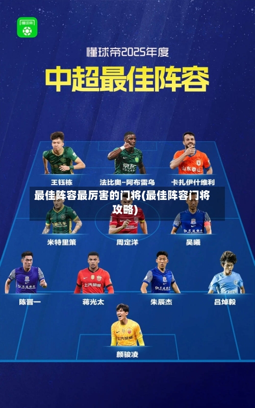 最佳阵容最厉害的门将(最佳阵容门将攻略)-第3张图片