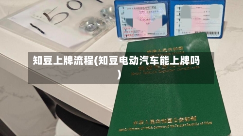 知豆上牌流程(知豆电动汽车能上牌吗)