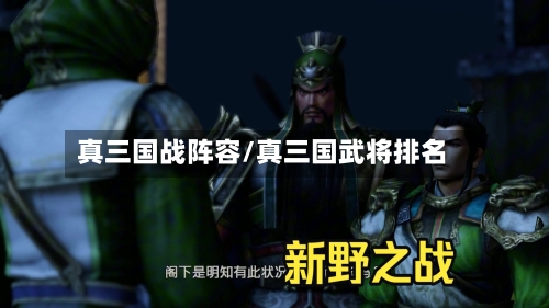 真三国战阵容/真三国武将排名-第3张图片