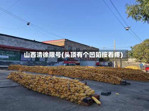 山西清徐限号(头顶有个凹陷按着疼)-第2张图片