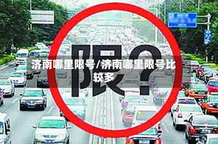 济南哪里限号/济南哪里限号比较多-第2张图片