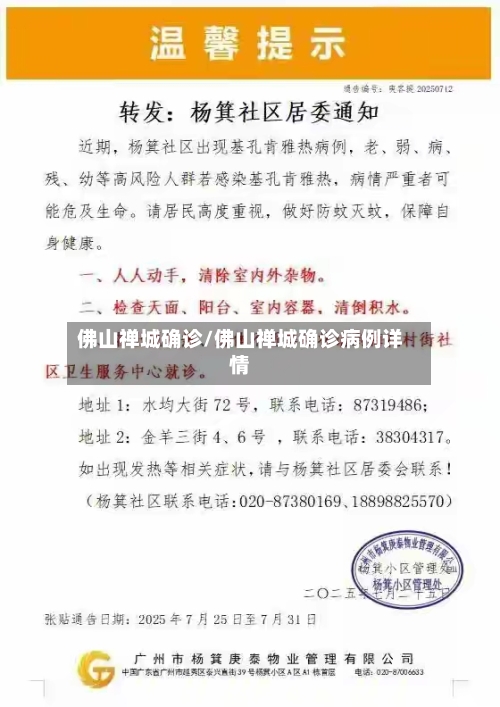 佛山禅城确诊/佛山禅城确诊病例详情-第2张图片