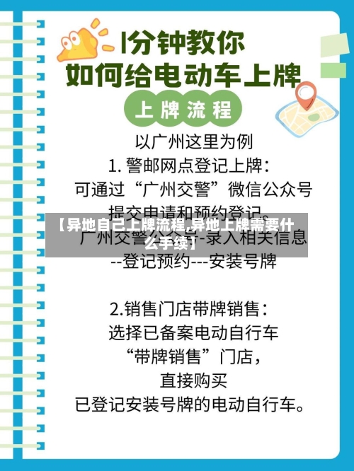 【异地自己上牌流程,异地上牌需要什么手续】-第3张图片