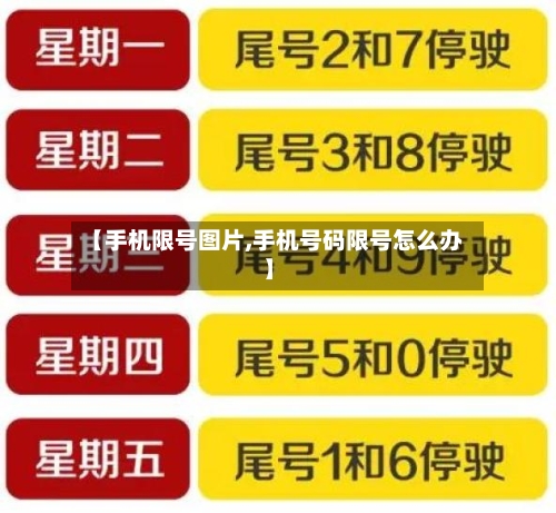 【手机限号图片,手机号码限号怎么办】-第2张图片