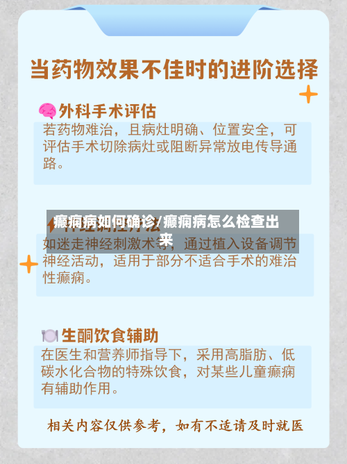 癫痫病如何确诊/癫痫病怎么检查出来