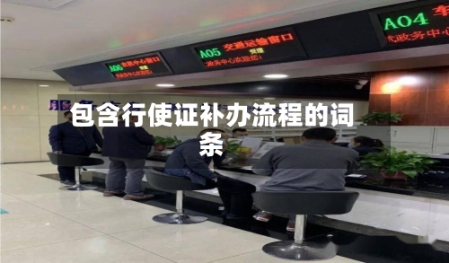 包含行使证补办流程的词条