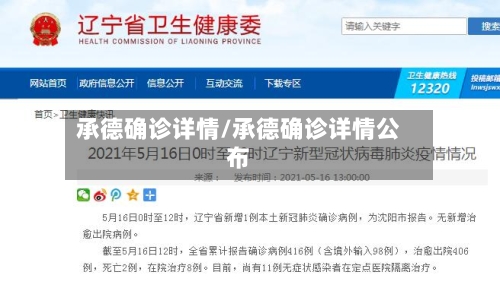 承德确诊详情/承德确诊详情公布