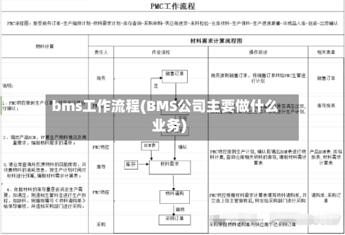 bms工作流程(BMS公司主要做什么业务)-第3张图片