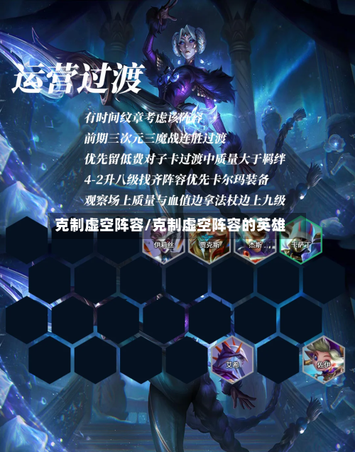 克制虚空阵容/克制虚空阵容的英雄-第2张图片