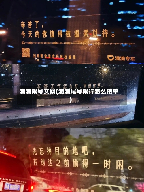 滴滴限号文案(滴滴尾号限行怎么接单)