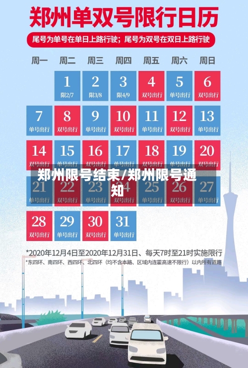 郑州限号结束/郑州限号通知