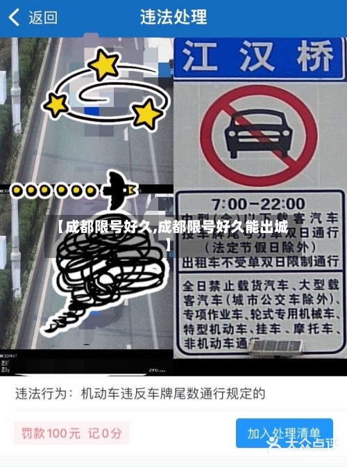 【成都限号好久,成都限号好久能出城】-第2张图片