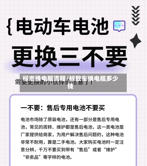 标志换电瓶流程/标致车换电瓶多少钱-第2张图片