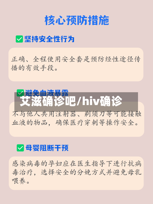 艾滋确诊吧/hiv确诊