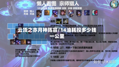 云顶之亦月神阵容/14油耗投多少钱一公里