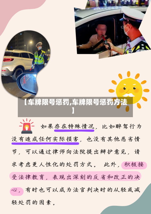 【车牌限号惩罚,车牌限号惩罚方法】