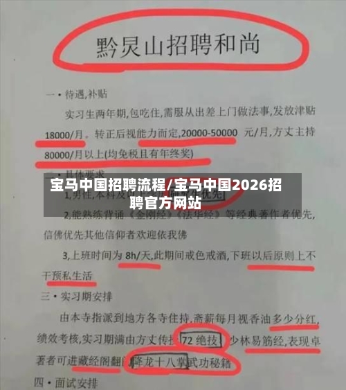 宝马中国招聘流程/宝马中国2026招聘官方网站-第2张图片