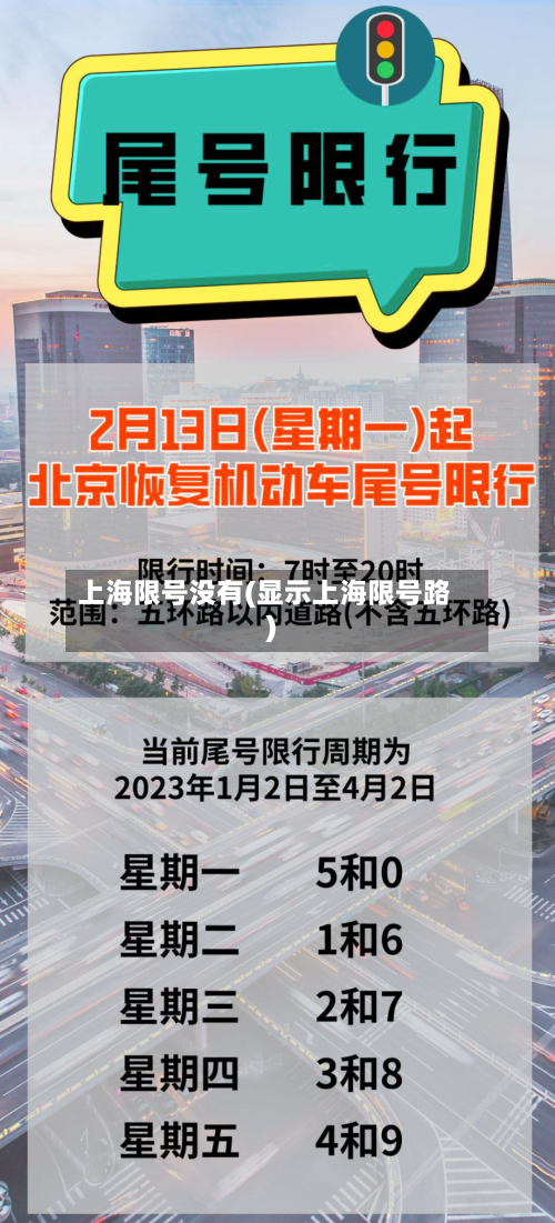 上海限号没有(显示上海限号路)-第3张图片