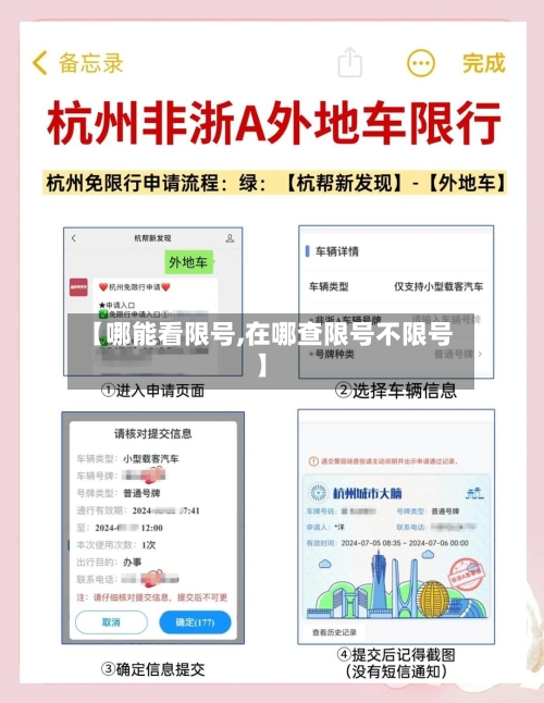 【哪能看限号,在哪查限号不限号】-第3张图片