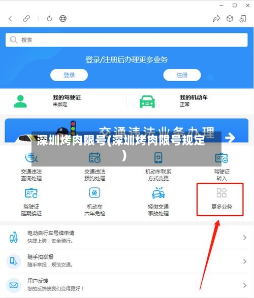 深圳烤肉限号(深圳烤肉限号规定)-第2张图片
