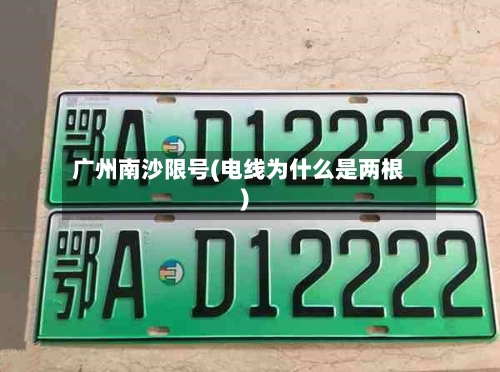 广州南沙限号(电线为什么是两根)-第2张图片