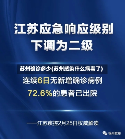 苏州确诊多少(苏州感染什么病毒了)